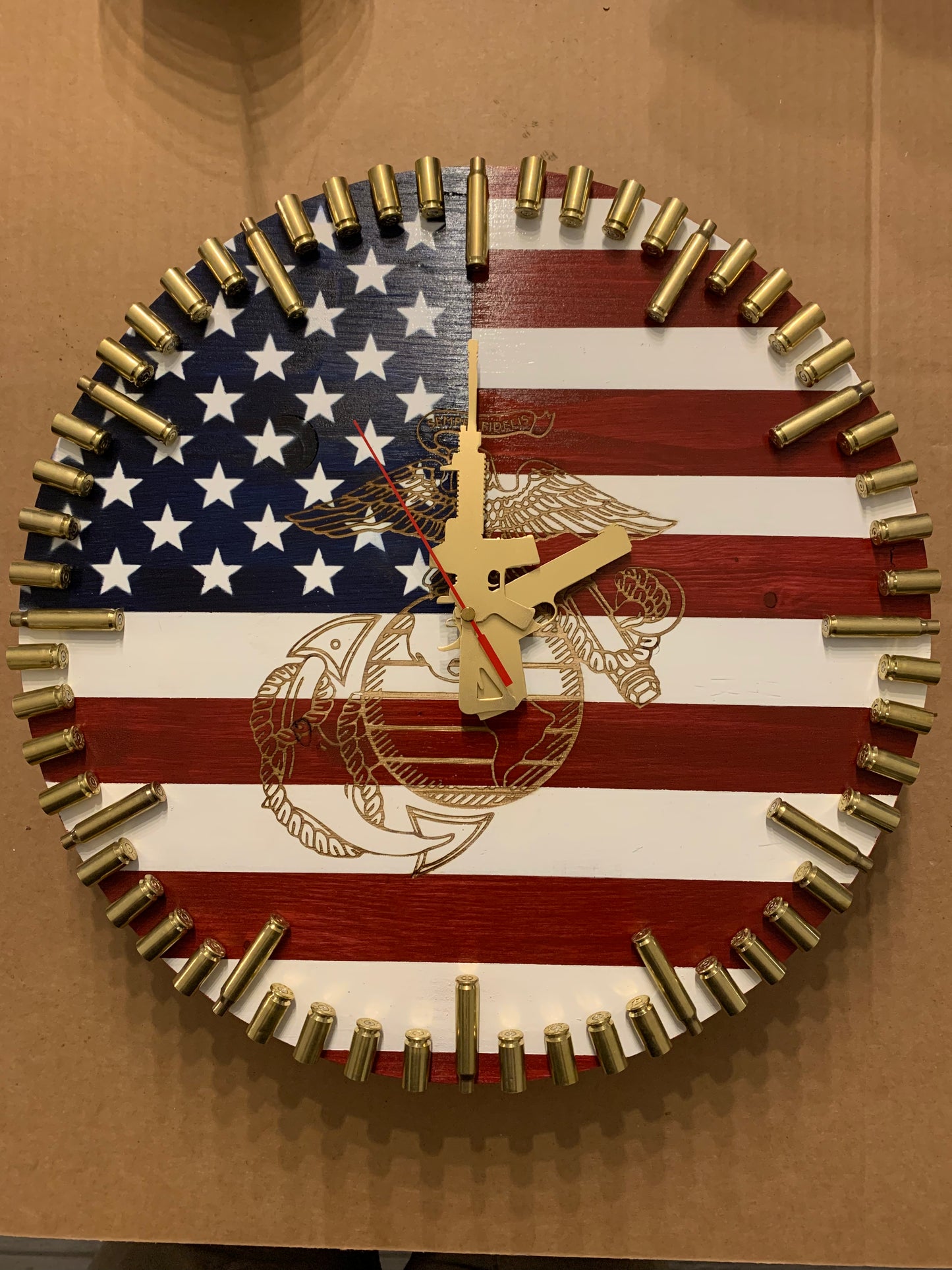 Personalized Laser Engraved Custom Clock