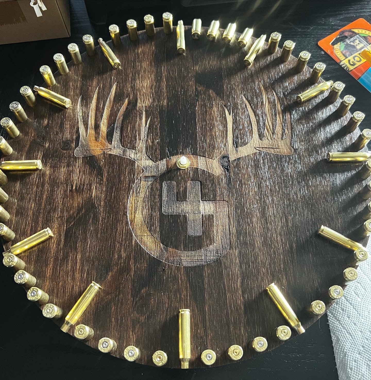 Personalized Laser Engraved Custom Clock