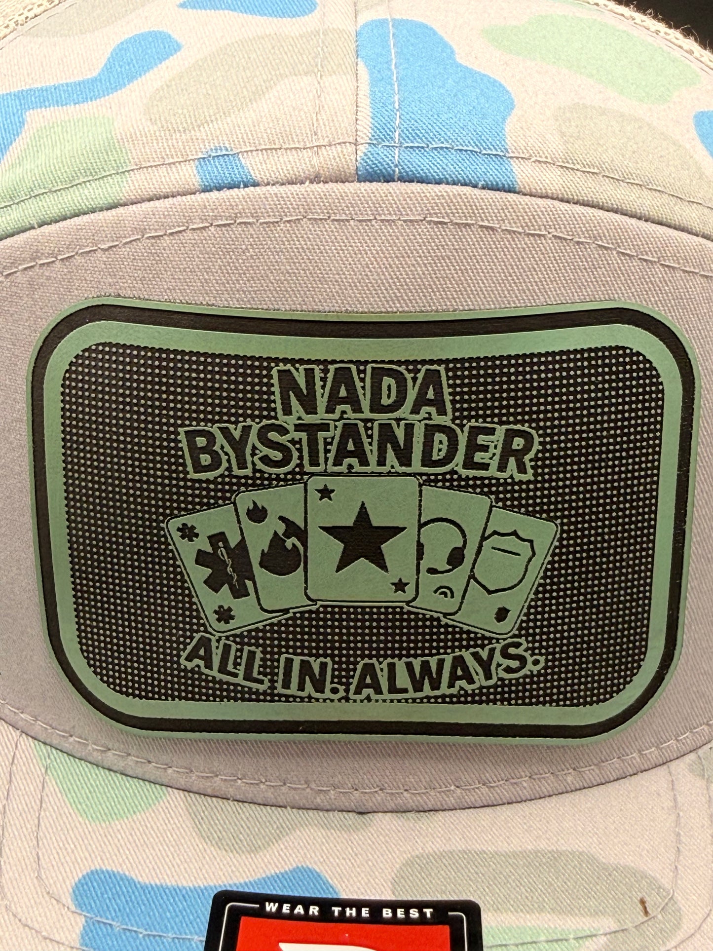 All In (Salt Water Duck Camo Edition) – Nada Bystander Trucker Hat