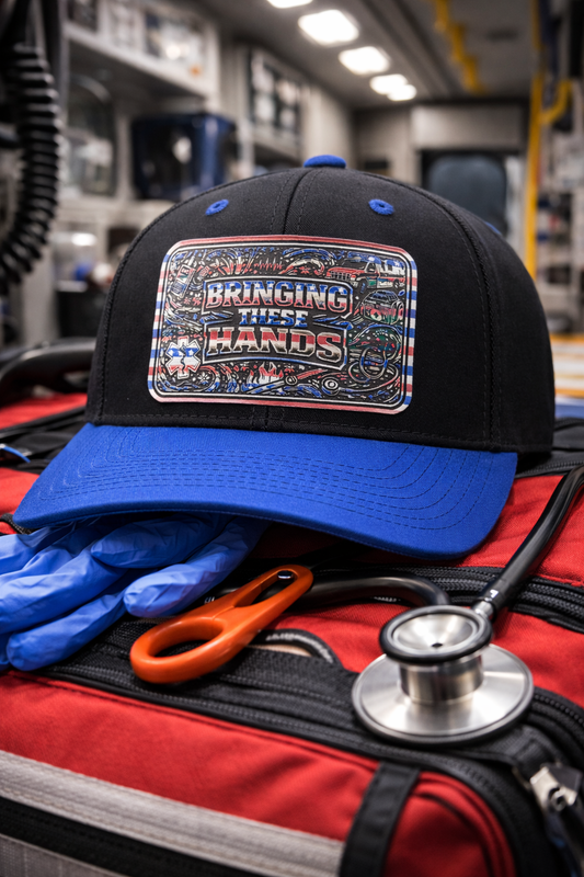 Bringing These Hands – EMS Trucker Hat | Nada Bystander