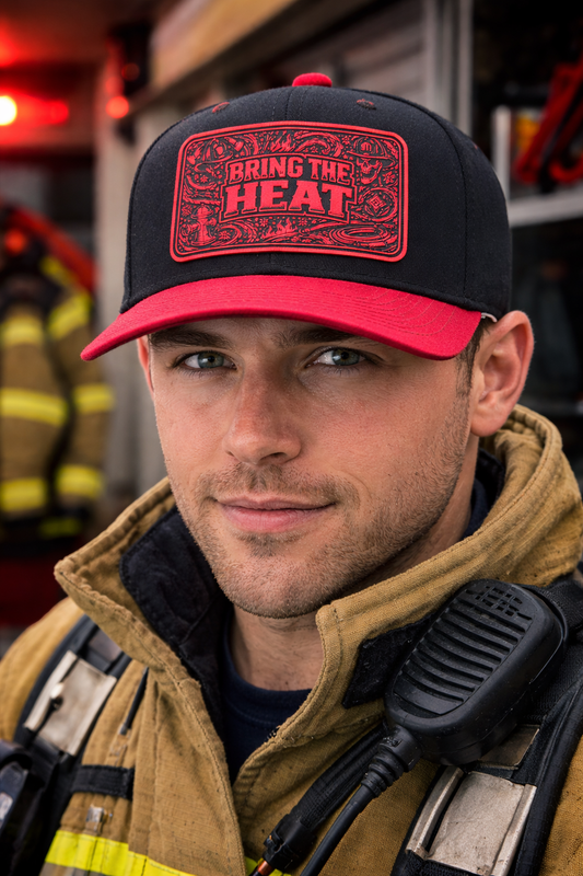 Bring the Heat – Firefighter Trucker Hat | Nada Bystander