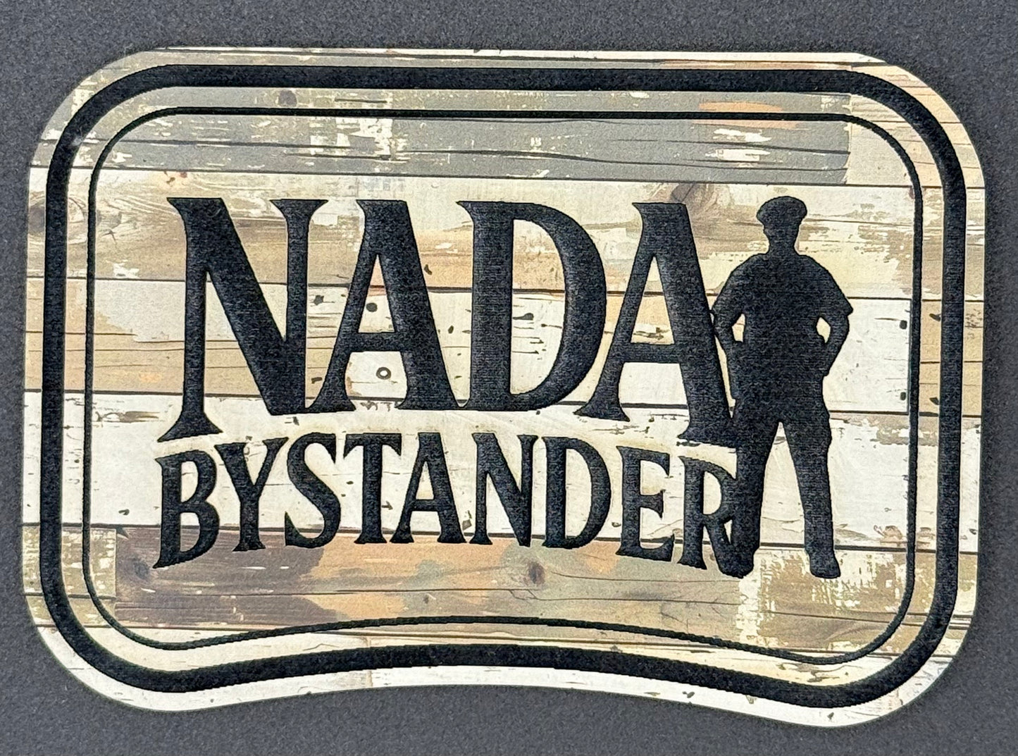Nada Bystander Branded First Responder Trucker Hat