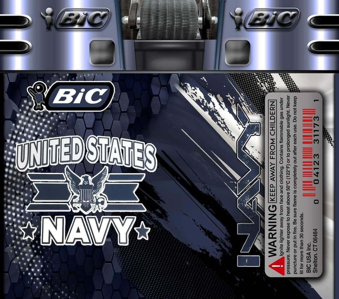 Bic Lighter Veteran Branches of Service 20 oz Tumbler