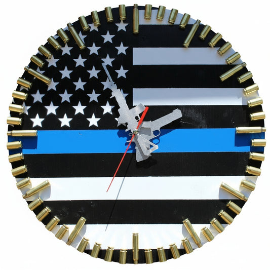 Personalized Laser Engraved Custom Clock. AR15 and .45 1911 clock hands and Personalization available. Message for details!