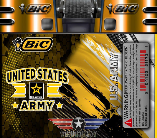 Bic Lighter Veteran Branches of Service 20 oz Tumbler