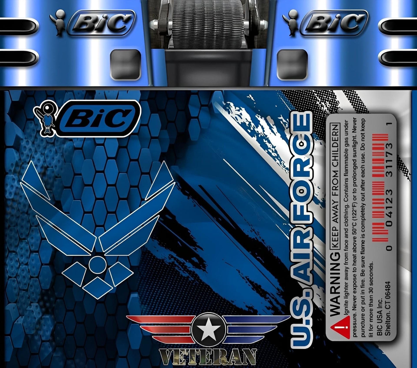 Bic Lighter Veteran Branches of Service 20 oz Tumbler