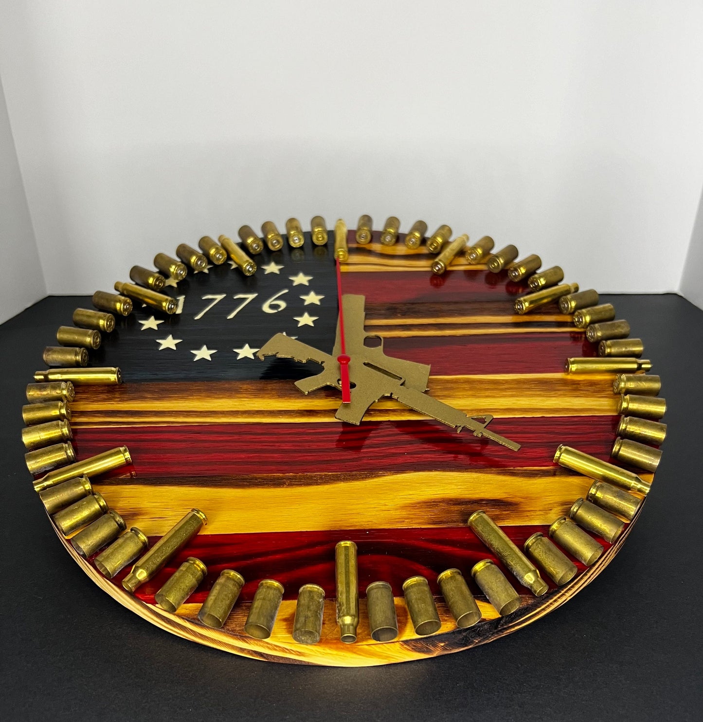 American Flag Clock