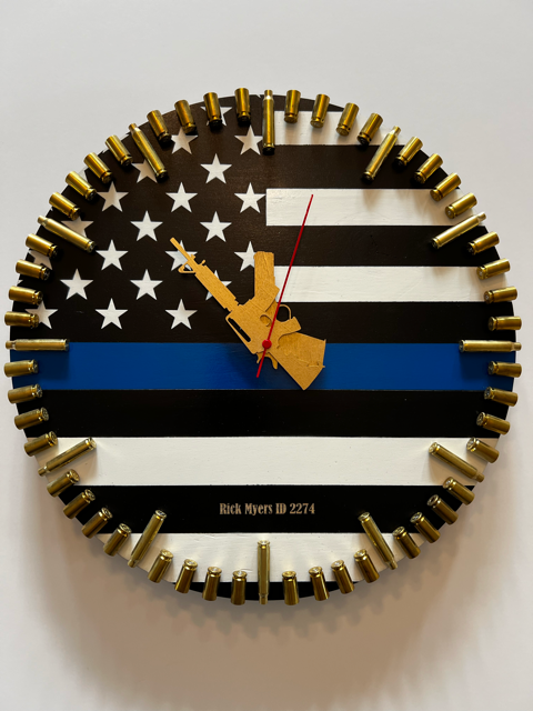 Personalized Laser Engraved Custom Clock