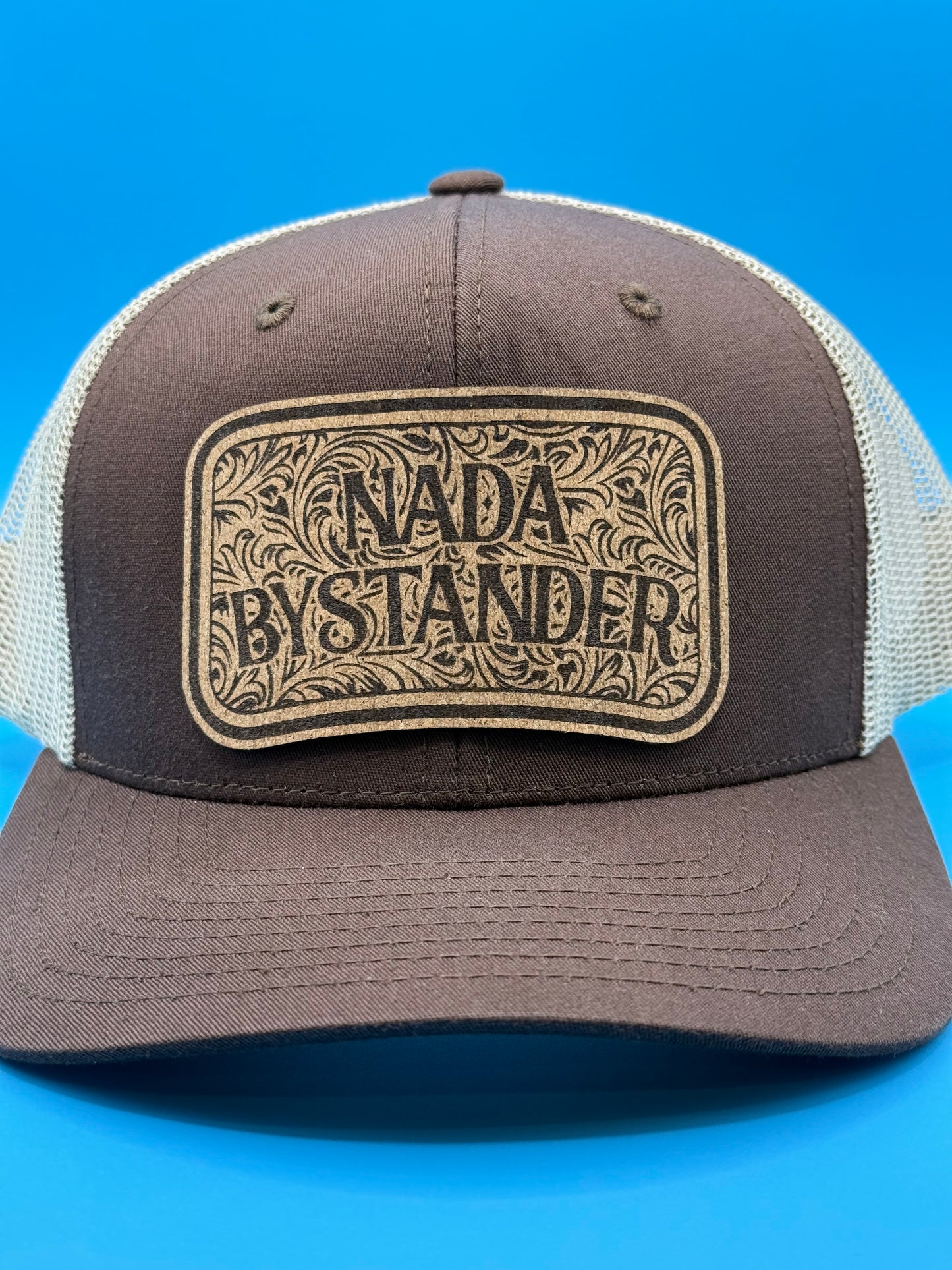 Nada Bystander Branded Country Folk Trucker Hat