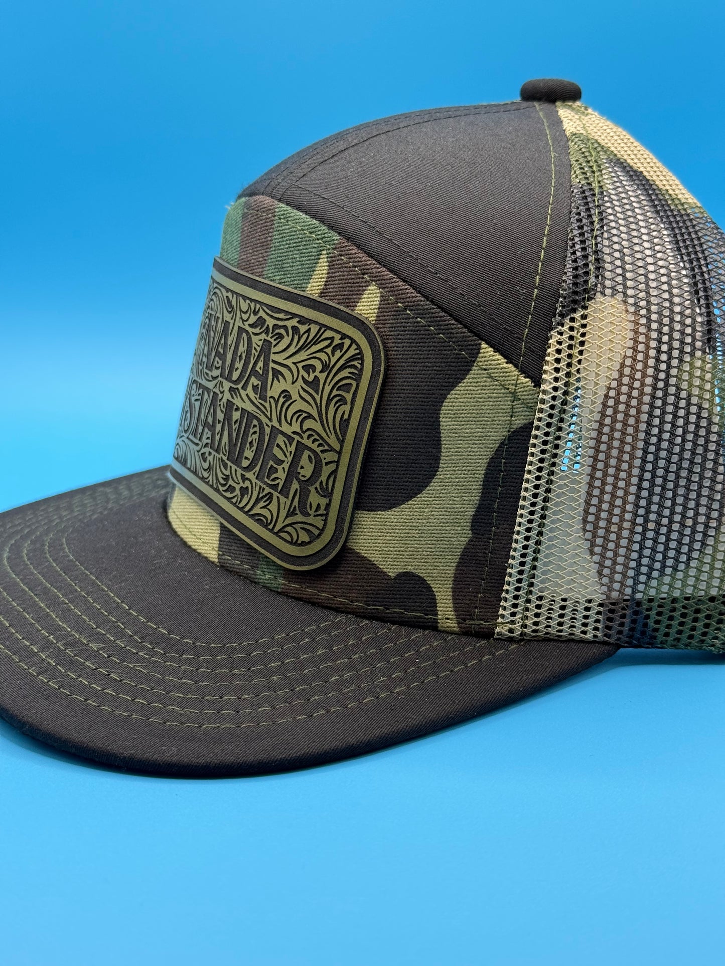 Nada Bystander Branded Country Folk Trucker Hat