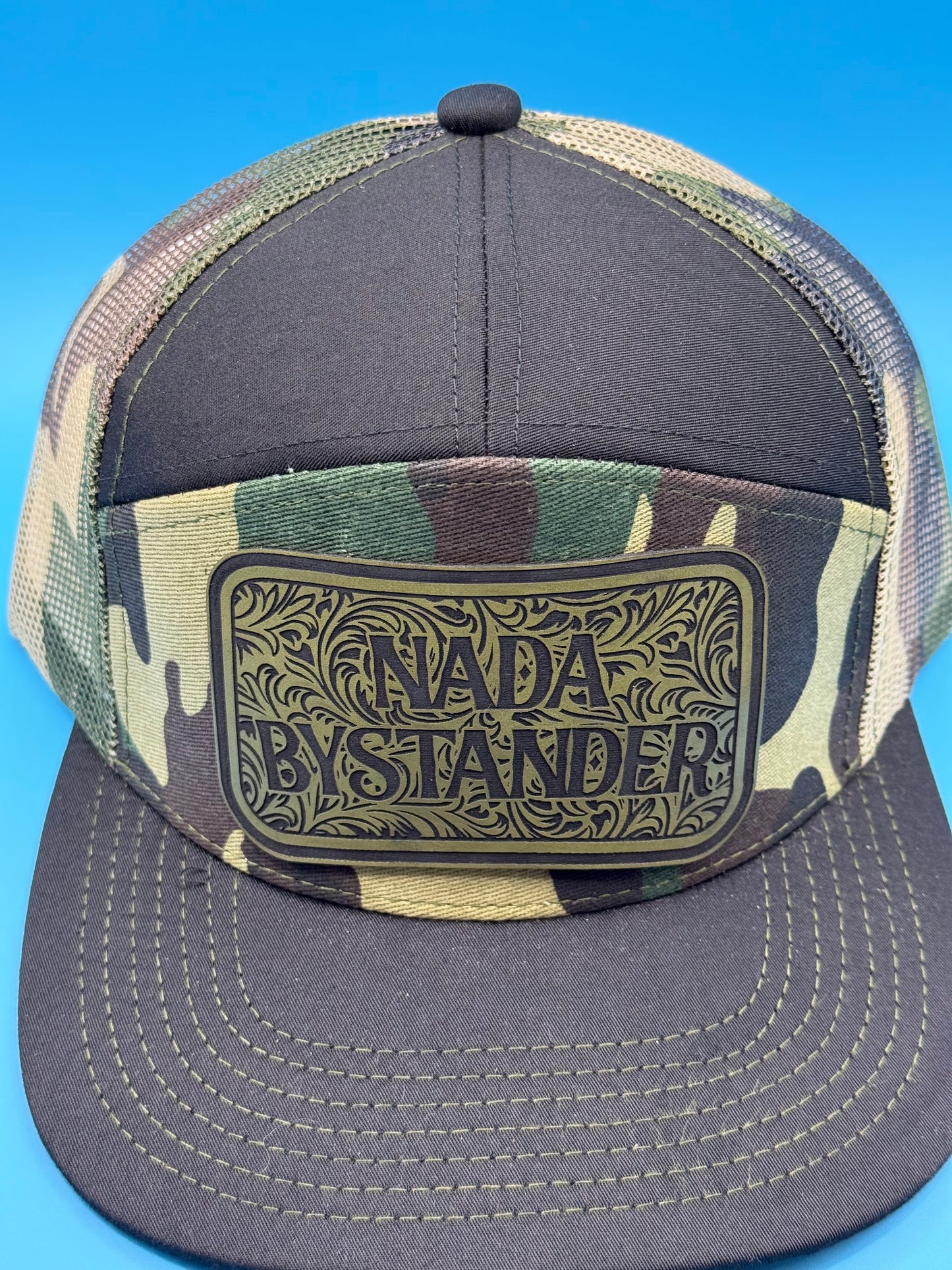 Nada Bystander Branded Country Folk Trucker Hat