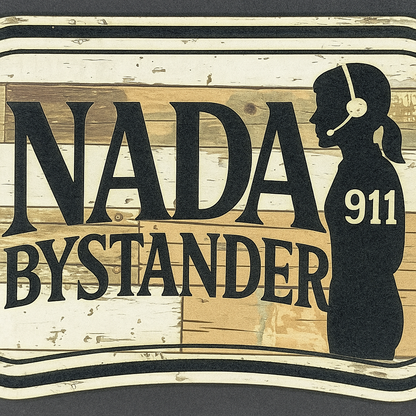 First Responder Patch – Police, Fire, EMS, Dispatch, Military | NADA BYSTANDER
