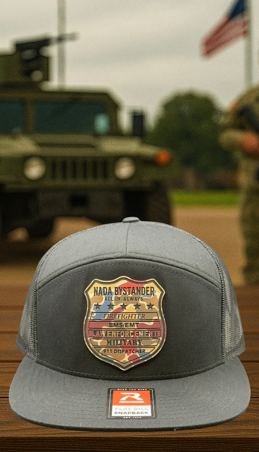 Unity Shield – Nada Bystander Trucker Hat
