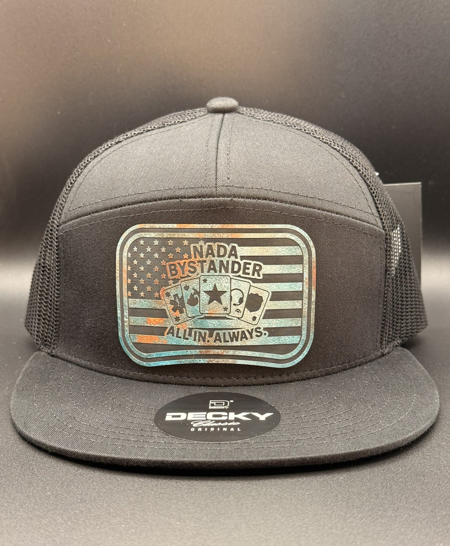 All In (Vintage Edition) – Nada Bystander Trucker Hat