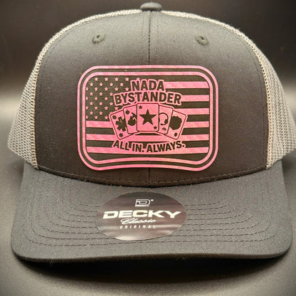 All In (Pink Edition) – Nada Bystander Trucker Hat
