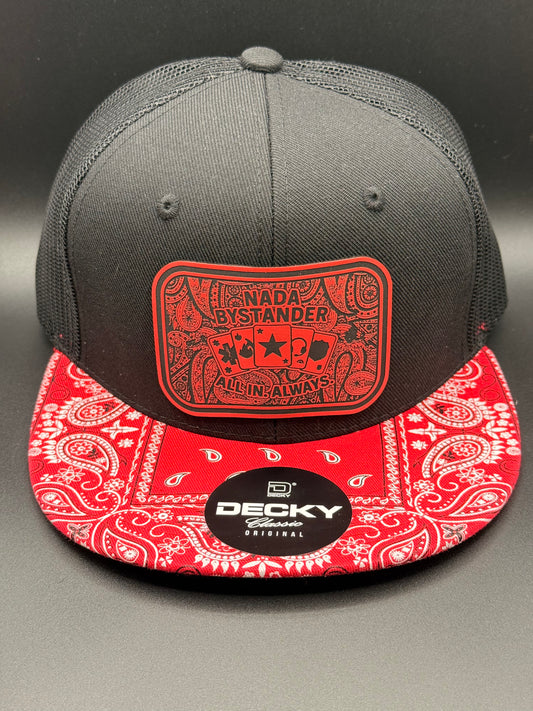 All In (Bandana Edition) – Nada Bystander Trucker Hat