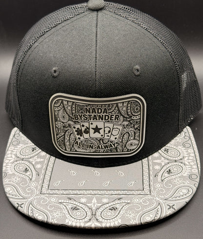 All In (Silver Bandana Edition) – Nada Bystander Trucker Hat