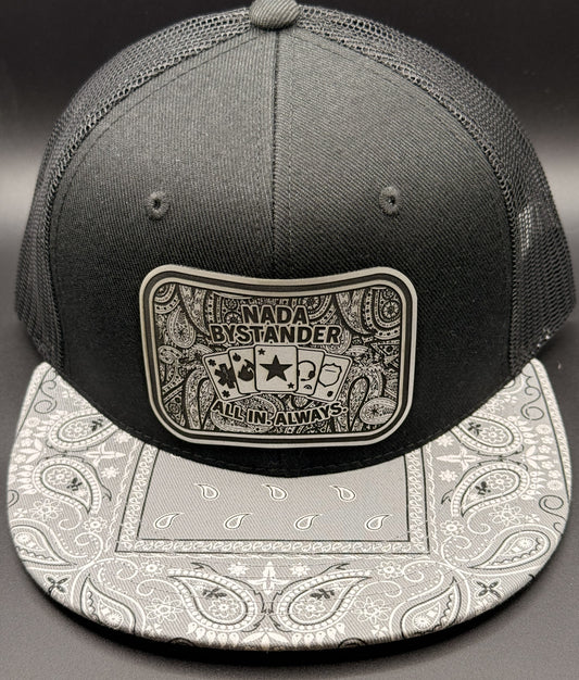 All In (Silver Bandana Edition) – Nada Bystander Trucker Hat