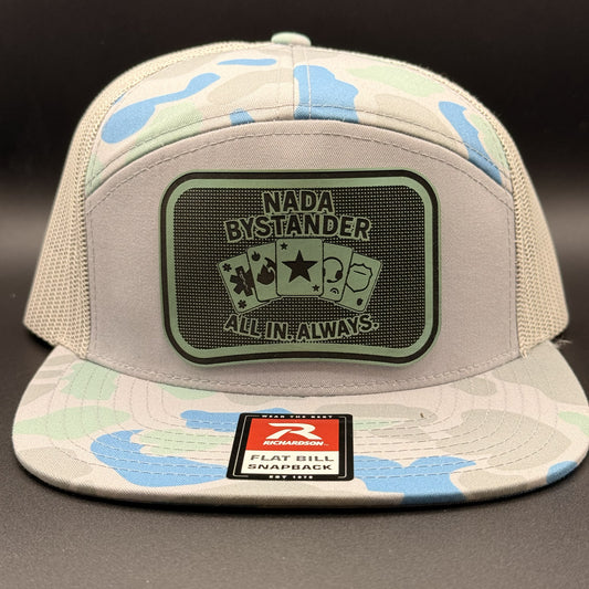 All In (Salt Water Duck Camo Edition) – Nada Bystander Trucker Hat