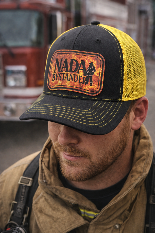 Nada Bystander Fire Edition Trucker Hat