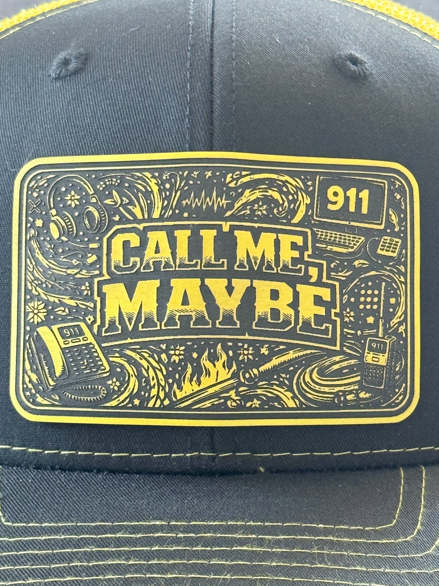 Call Me, Maybe – 911 Dispatcher Trucker Hat | Nada Bystander
