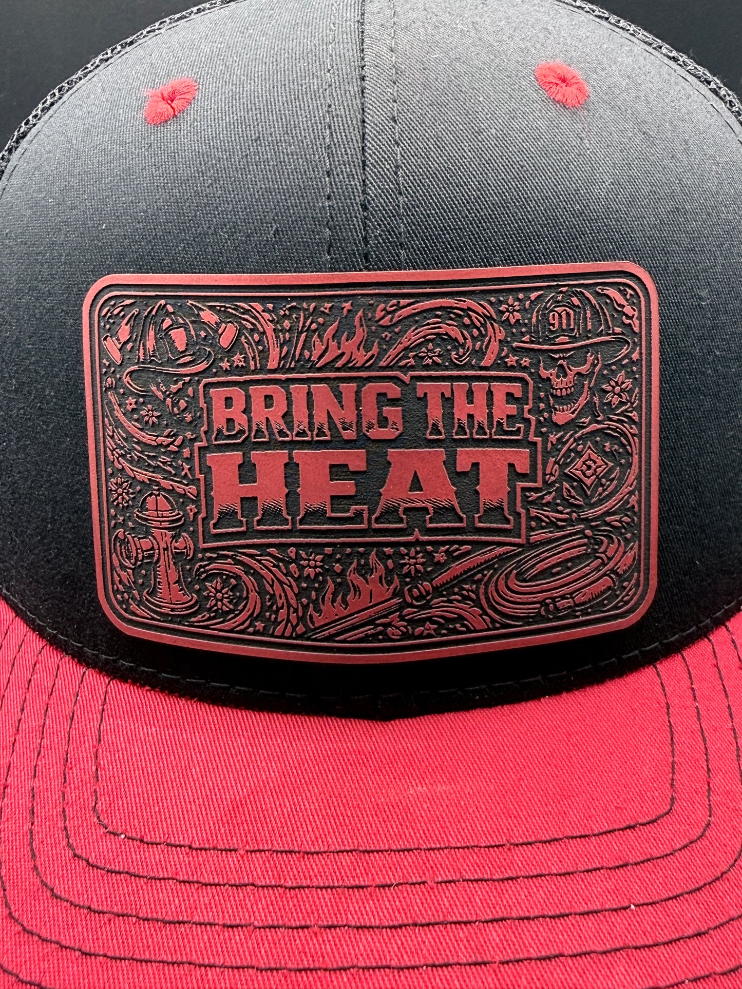 Bring the Heat – Firefighter Trucker Hat | Nada Bystander
