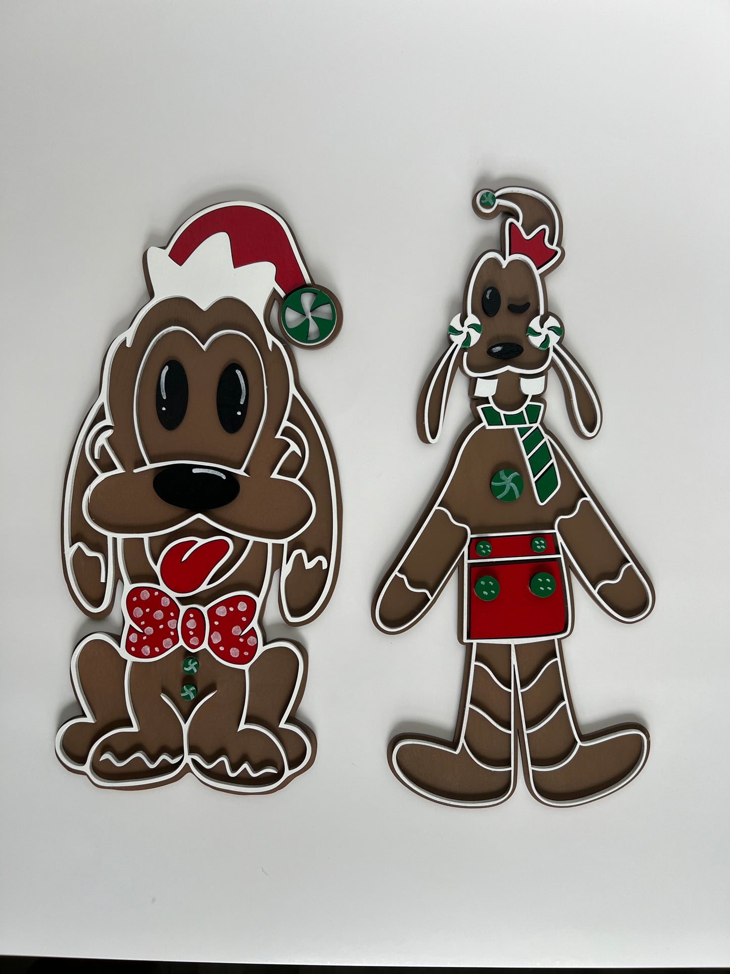 Christmas Character Gingerbread decor