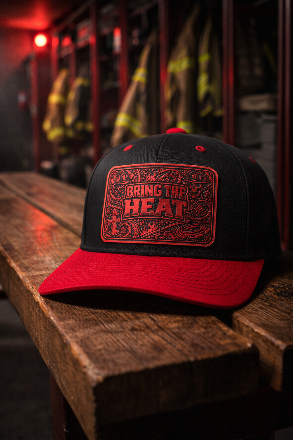 Bring the Heat – Firefighter Trucker Hat | Nada Bystander