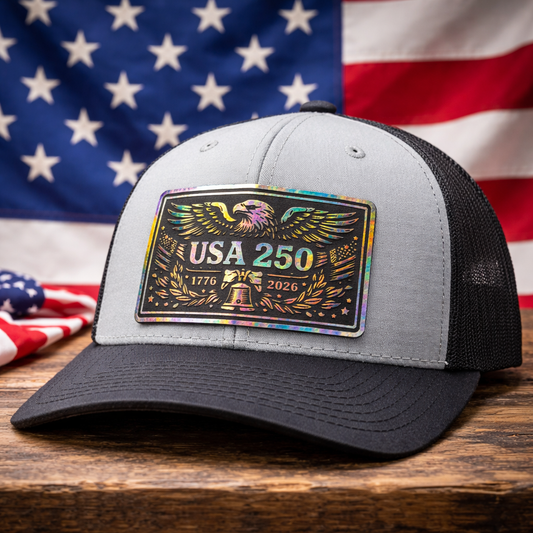 USA 250 – Nada Bystander Patriotic Trucker Hat (1776–2026)