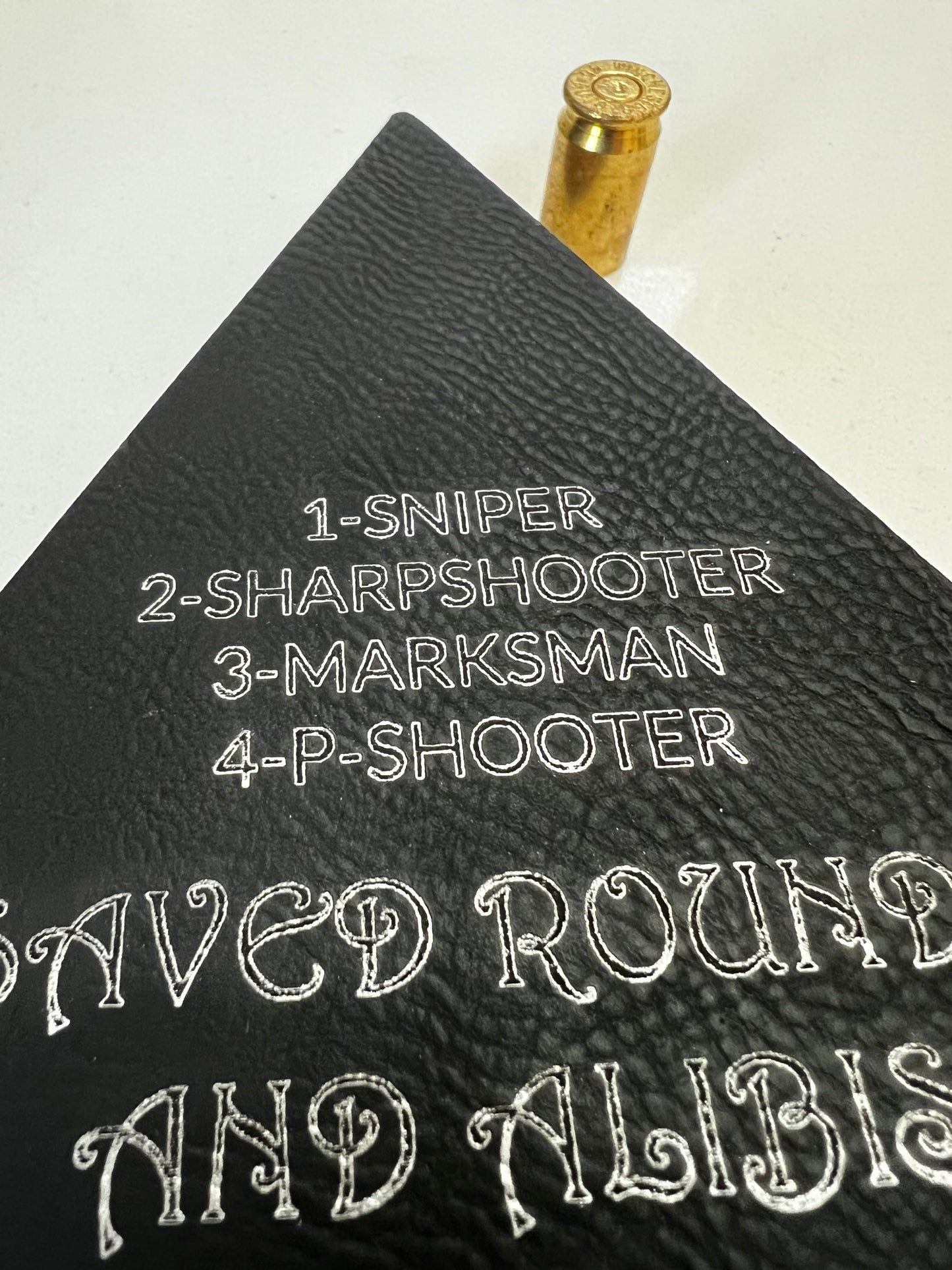 Saved Rounds and Alibis Cracker Barrel themed game.