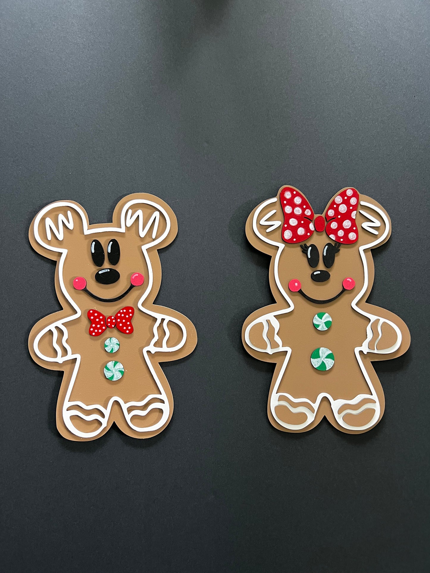 Christmas Character Gingerbread decor