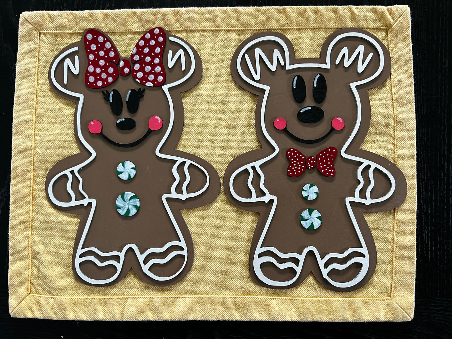 Christmas Character Gingerbread decor