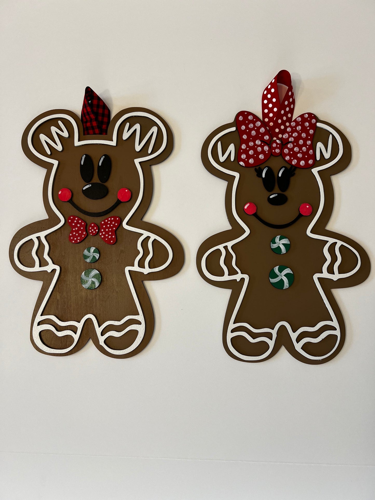 Christmas Character Gingerbread decor