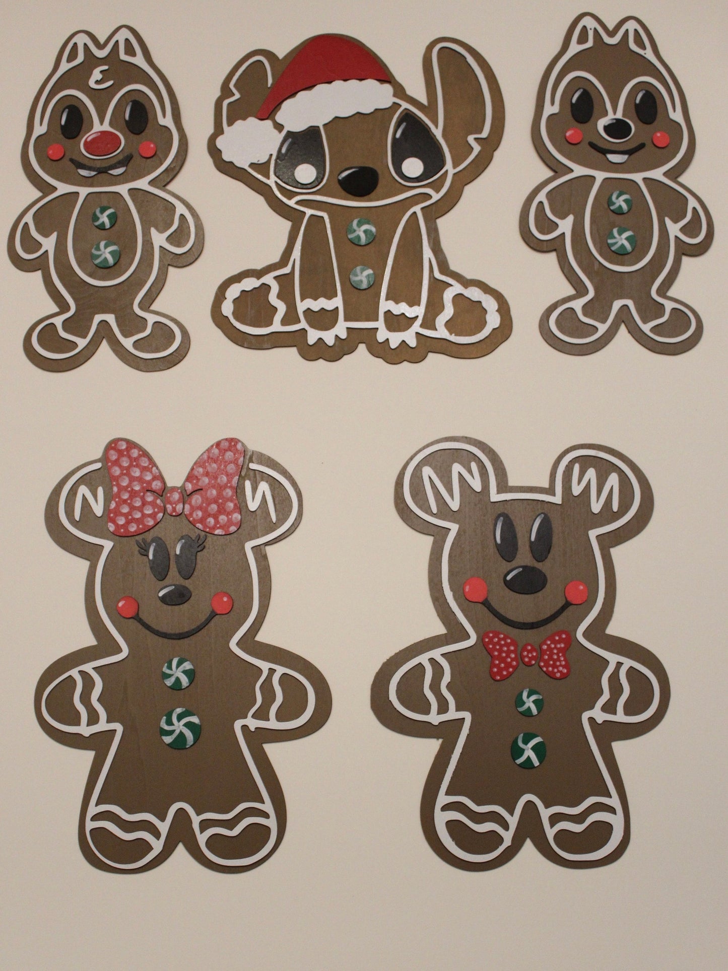 Christmas Character Gingerbread decor