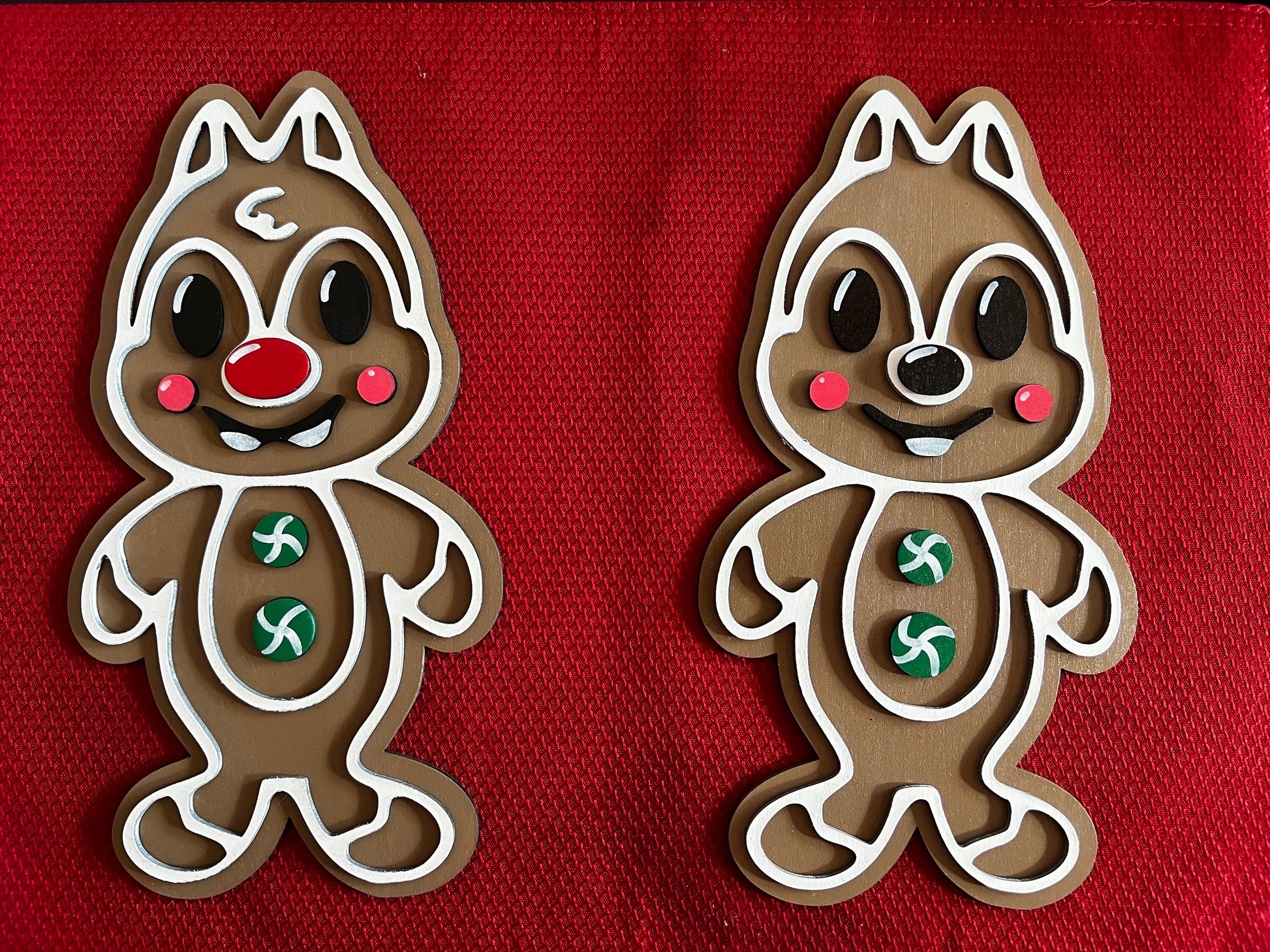 Christmas Character Gingerbread decor