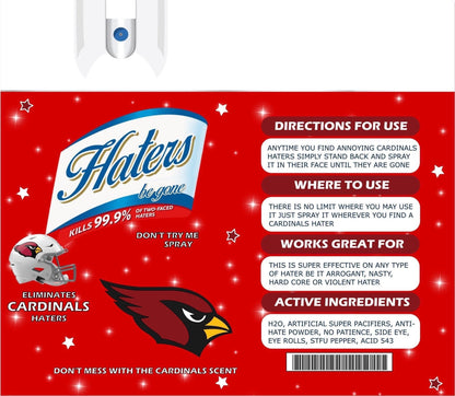 Arizona Cardinals Hater Spray  20oz Skinny Tumbler