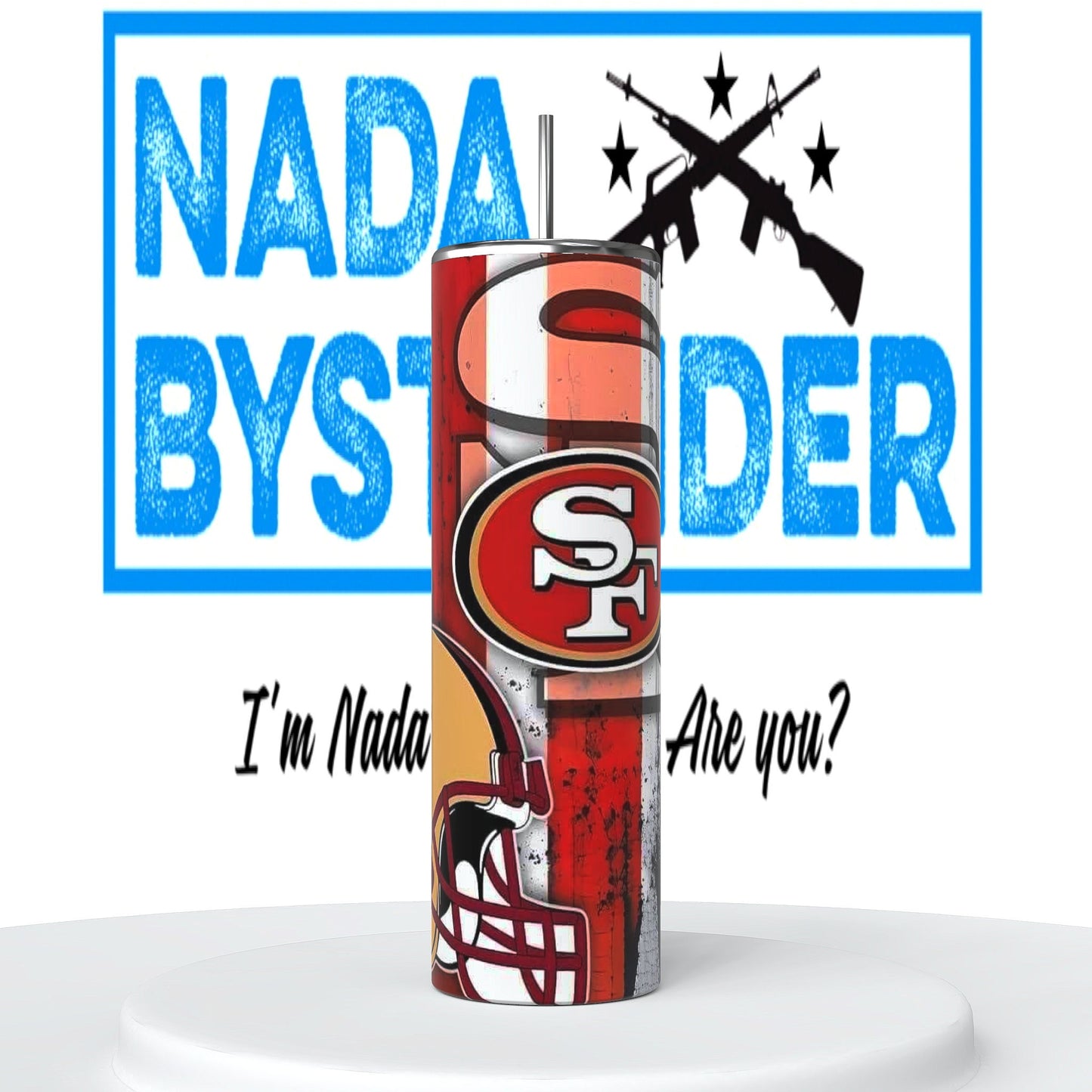 San Francisco 49ers 20oz Skinny Tumbler