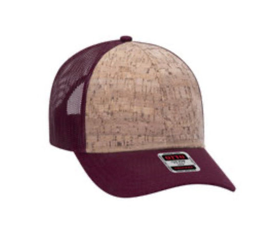 Custom Cork Snapback, Made to Order. Decorate with your designed patch, message for details. Bulk orders welcome!