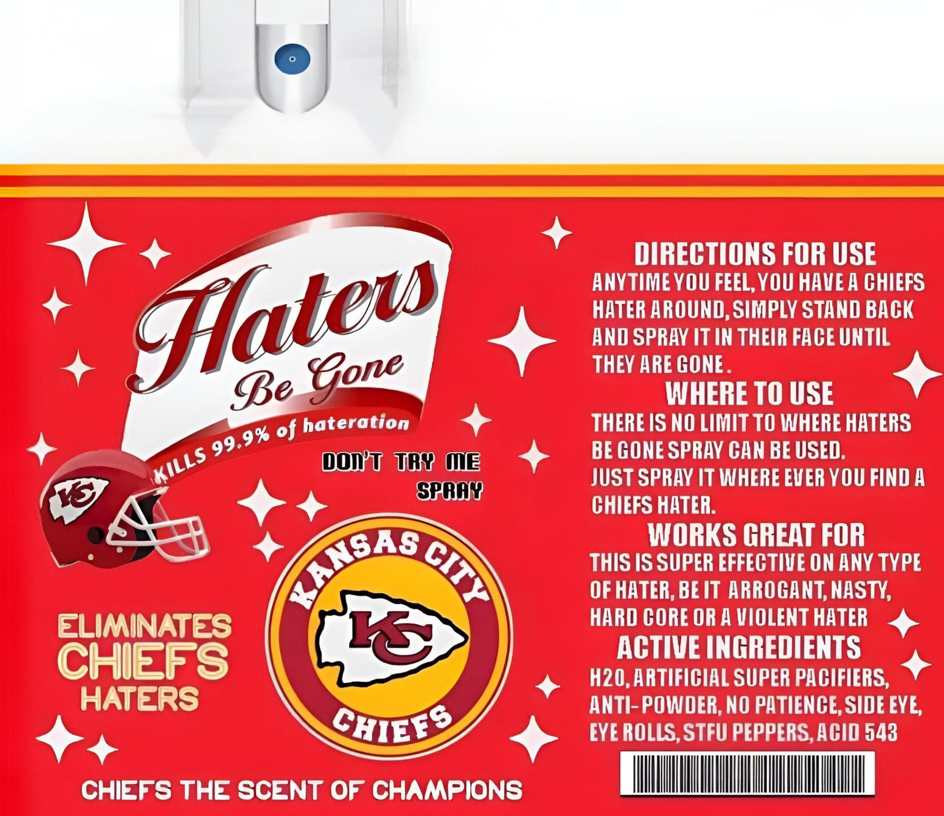 Kansas City Chiefs Haters Be Gone Tumbler Wrap Bundle Three Designs